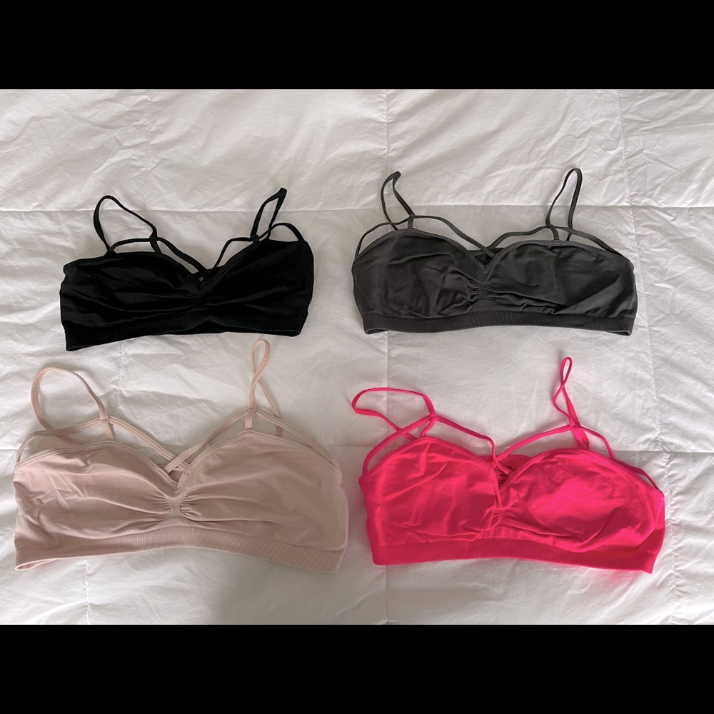 • criss cross bralette •